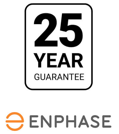 Enphase 25 year warranty logo