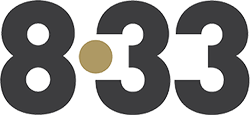 833 Logo